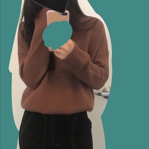 Oak+Fort Brown Sweater